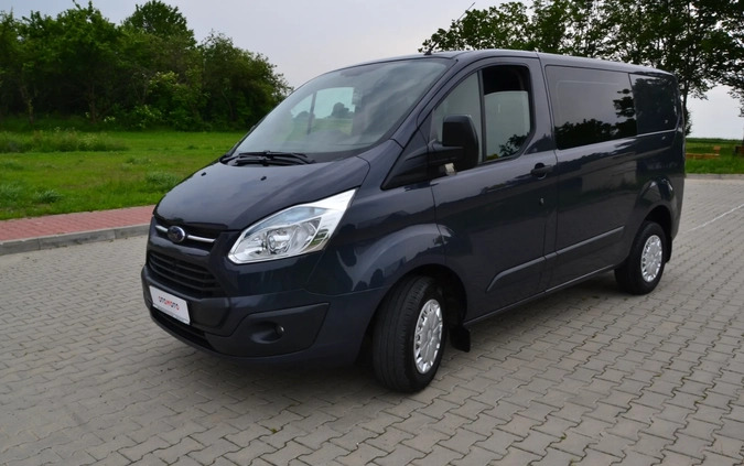 Ford Transit Custom cena 47900 przebieg: 344000, rok produkcji 2013 z Leśna małe 232